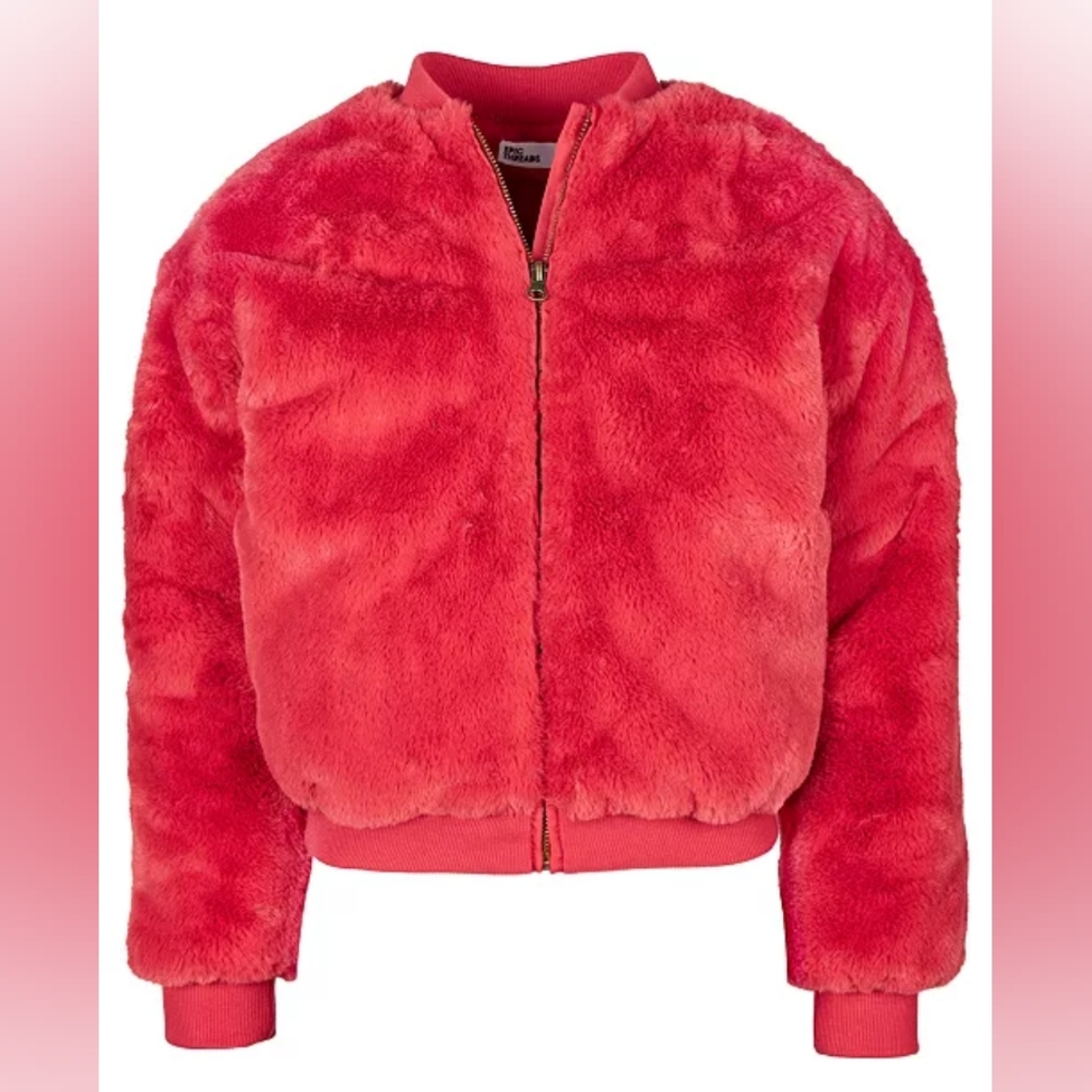 Girls Faux-Fur Bomber Jacket, Created for Macy's: Size 4T